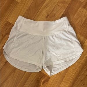 Lululemon White Shorts